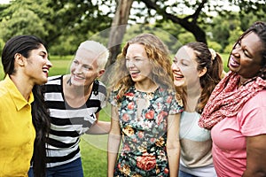 Better Together Casual Female Femininity Lady Concept photo