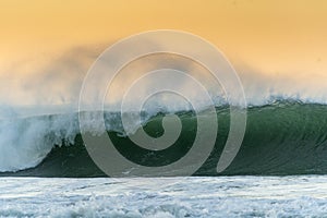 Betty`s Bay beach at sunset in the Western Cape, South Africa