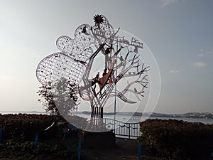 A beuitifull artificial sybolic tree photo