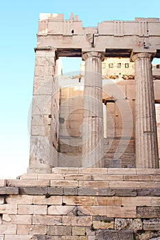 Beule Gate,late Roman fortified gate at the Athens Acropolis, Athens, Greece