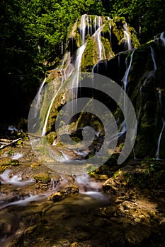 Beusnita Waterfall in Cheile Nerei-Beusnita National Park