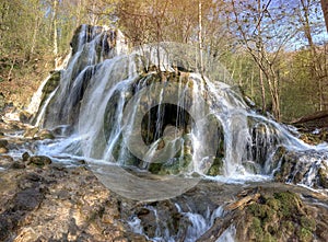 Beusnita Waterfall, Cheile Nerei, Caras-Severin county, Romania