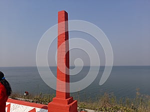 Beutiful view of Dam sitarganj Uttrakhand India