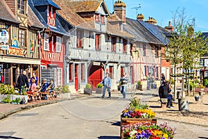 Beuvron-en-Auge, Calvados, Normandy, France.