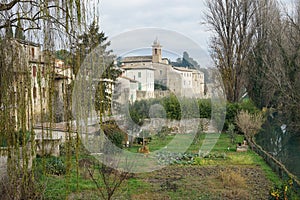 Bevagna medieval town in central Italy