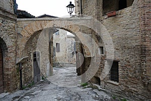 Bevagna medieval town in central Italy