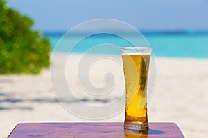 Beverage on the beach