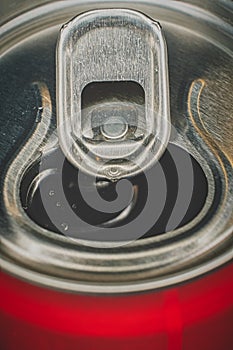 Beverage can pull tab. Open Sode Can Pull Tab. Stay-on-tab opening mechanism On an aluminum beverage can