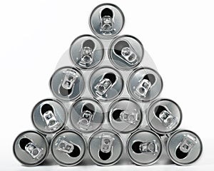 Beverage Cans Pyramid