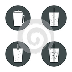 Beverage icons