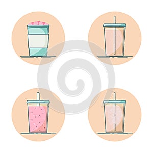 Beverage icons