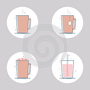 Beverage icons