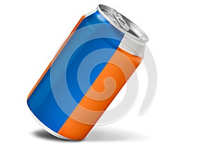 Beverage soft drink can photo