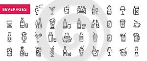 Beverages Icons