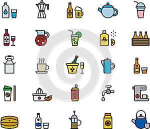 Beverages Icons Set