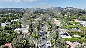 Beverly Hills at Los Angeles in California United States.