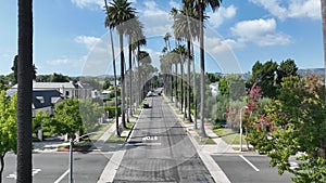 Beverly Hills at Los Angeles in California United States.