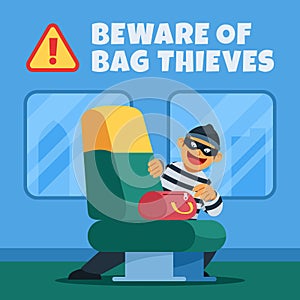 Beware Of Bag Theft On Public Transport