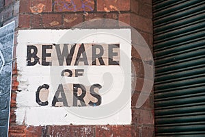 Beware of Cars