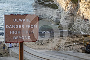 Beware Danger from High Tides