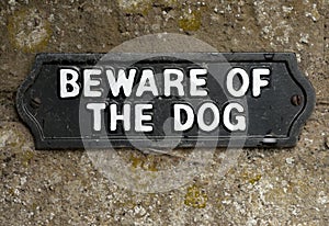 Beware of the dog