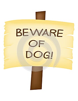 Essere avvisato da il cane 
