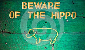 Beware hippo