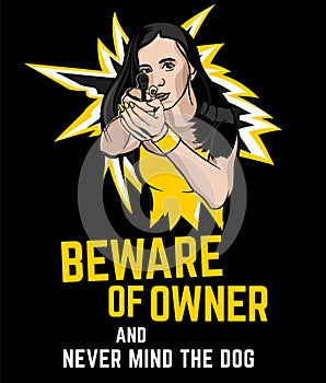 Beware of Owner sign-03