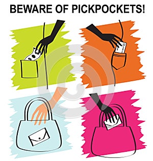 Beware of pickpockets
