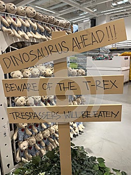 Beware From T-rex photo