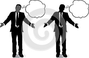 Bewildered Business man