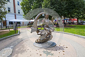 Bewitched Sculpture, Salem, MA, USA