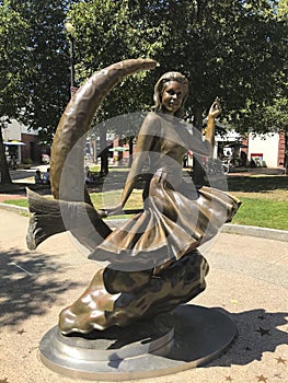 Bewitched Statue. Lappin Park  Salem  Massachusetts