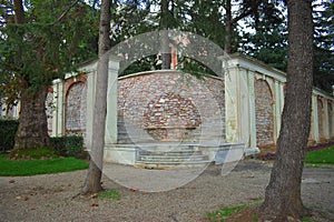 Beykoz Mecidiye palace wall.