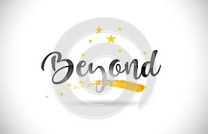 Beyond Word Vector Text with Golden Stars Trail and Handwritten