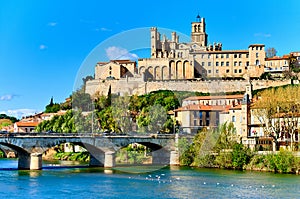 Beziers town. France photo