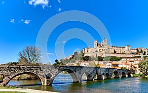 Beziers town, France