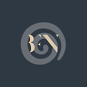 BFN abstract letter logo