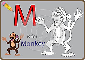 M for Monkey