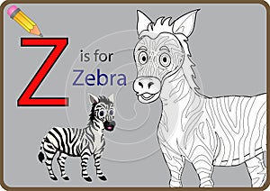 Z for Zebra