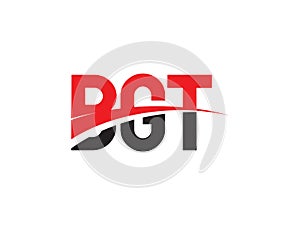 BGT Letter Initial Logo Design Vector Illustration