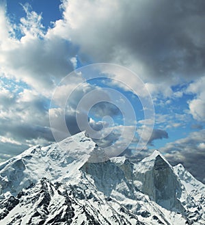 Bhagirathi peak in Himalayan