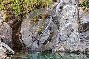 Bhagsunag Waterfall in Dharamshala, India