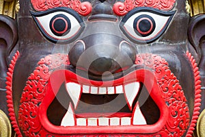Bhairab Mask from Nepal photo