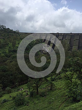 Bhandardara a holiday resort village - Wilson Dam