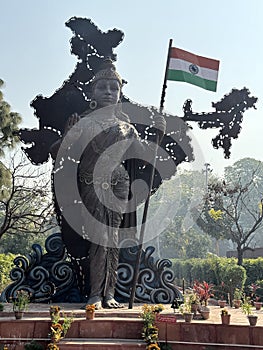 Bharat Mata sculpture at Shaheedi Park in Delhi, India