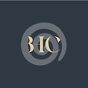 BHC abstract letter logo