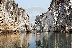 Bhedaghat marble rocks, Bhedaghat, Jabalpur, India