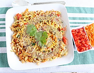 Bhel Puri Popular Indian Street Food