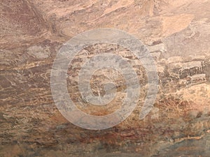 Bhimbetka rock shelters prehistoric rock paintings